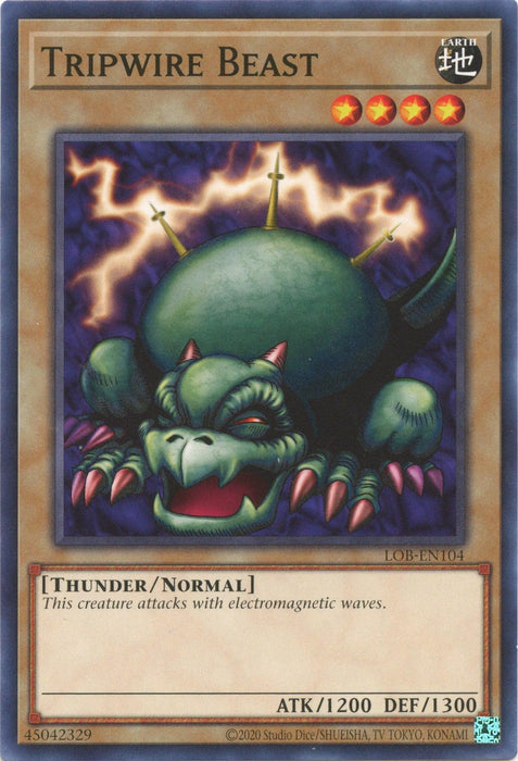 Tripwire Beast (25th Anniversary) [LOB-EN104] Common - for just $0.10! 