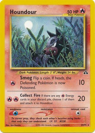 Houndour (24/75) [Neo Discovery Unlimited] - for just $5.70! 