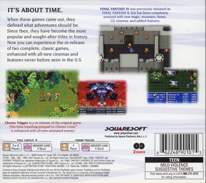 Final Fantasy Chronicles – PlayStation 1 (PS1) - for just $0! 