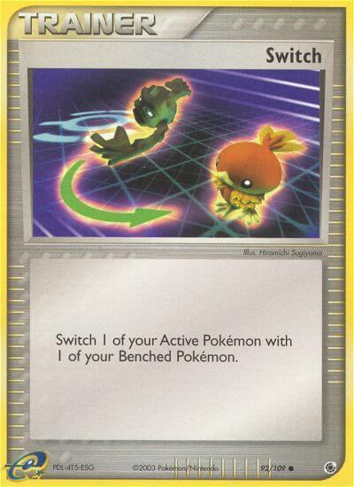 Switch (92/109) (Reprint) (Theme Deck Exclusive) [EX: Ruby & Sapphire] - for just $0.15! 