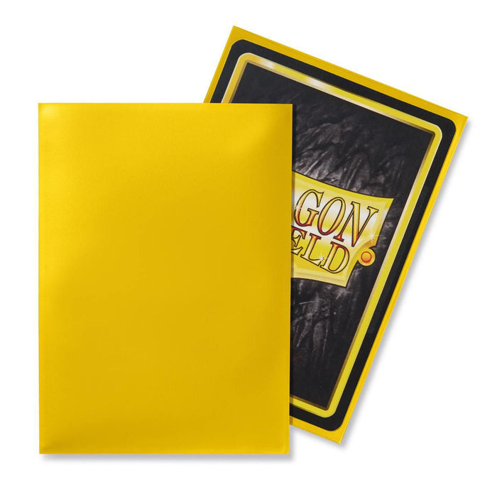 Dragon Shield: Standard 100ct Sleeves - Yellow (Classic) - Just $0! Shop now at Retro Gaming of Denver