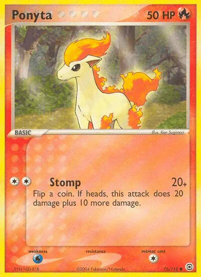 Ponyta (76/112) [EX: FireRed & LeafGreen] - for just $0.25! 