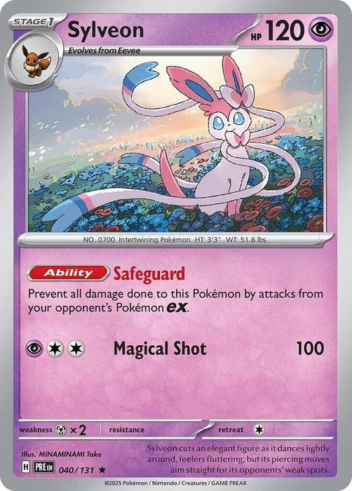 Sylveon (040/131) [Scarlet & Violet: Prismatic Evolutions] - for just $0.15! 