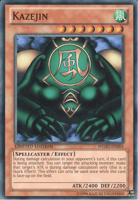 Kazejin [WGRT-EN004] Super Rare - for just $0.10! 
