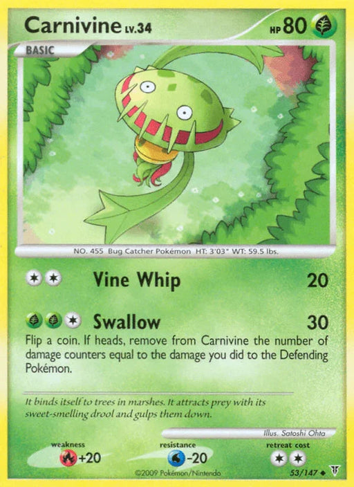 Carnivine (53/147) [Platinum: Supreme Victors] - for just $0.20! 