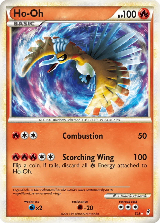 Ho-Oh (SL5) [HeartGold & SoulSilver: Call of Legends] - for just $91.50! 