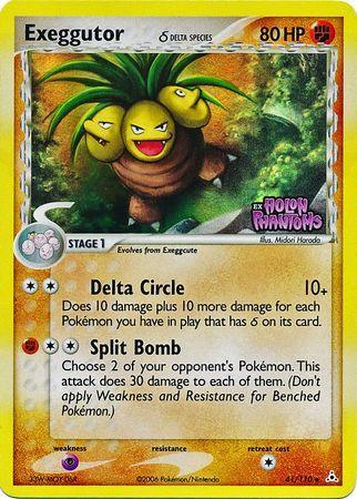 Exeggutor (41/110) (Delta Species) (Stamped) [EX: Holon Phantoms] - for just $17! 