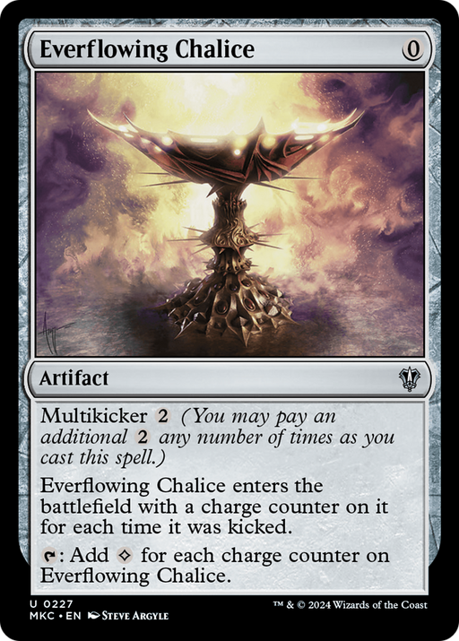 Everflowing Chalice (MKC-227) - Murders at Karlov Manor Commander - for just $0.11! 
