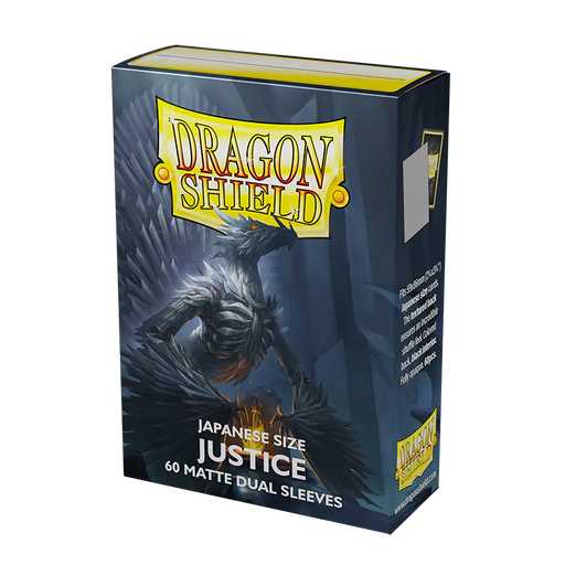 Dragon Shield: Japanese Size 60ct Art Sleeves - Justice (Dual Matte) - Just $6.95! Shop now at Retro Gaming of Denver