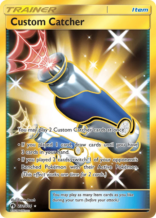 Custom Catcher (231/214) [Sun & Moon: Lost Thunder] - for just $2.20! 