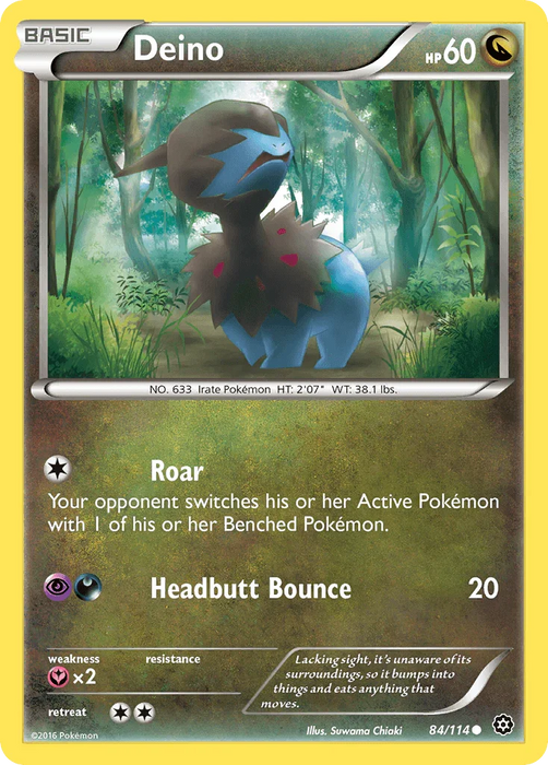 Deino (84/114) [XY: Steam Siege] - for just $0.10! 