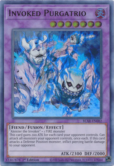 Invoked Purgatrio [BLAR-EN082] Ultra Rare - for just $0.15! 
