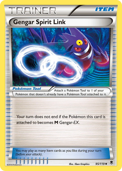 Gengar Spirit Link (95/119) [XY: Phantom Forces] - for just $1.80! 