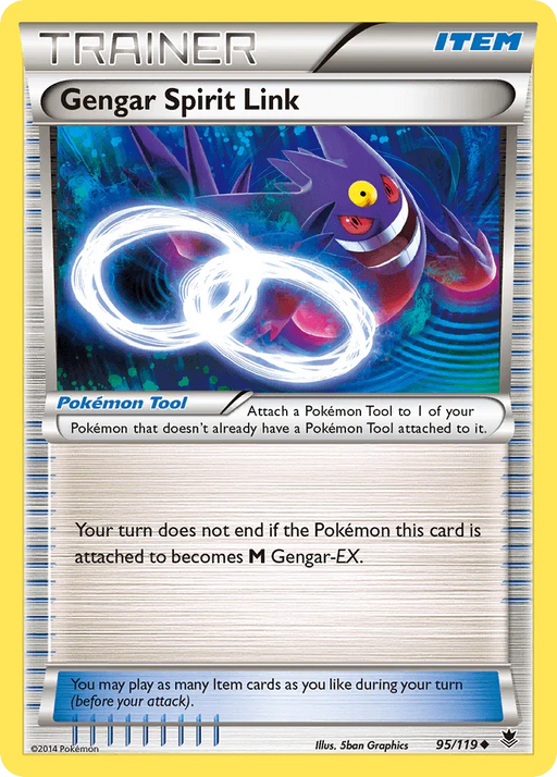 Gengar Spirit Link (95/119) [XY: Phantom Forces] - for just $2.05! 