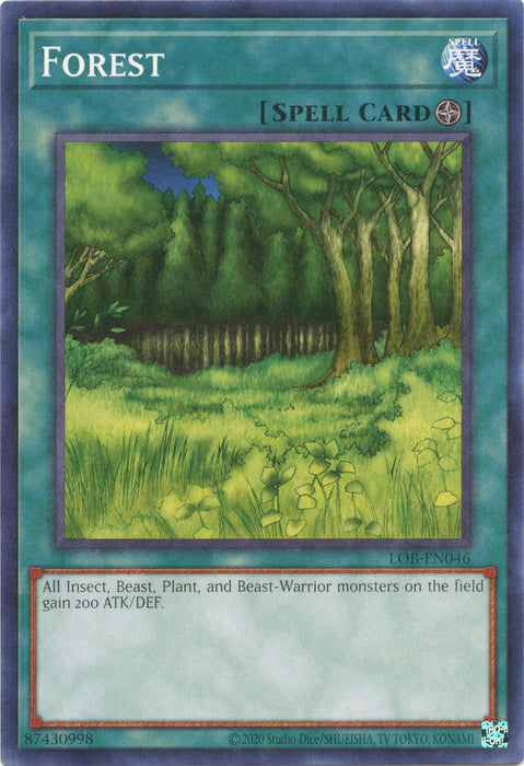 Forest (25th Anniversary) [LOB-EN046] Common - for just $0.15! 
