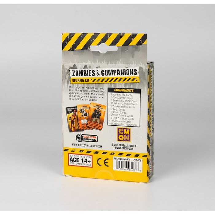 Zombicide: 2nd Edition - Zombies & Companions Kickstarter Exclusive Upgrade Kit - Premium Board Game - Just $19.99! Shop now at Retro Gaming of Denver