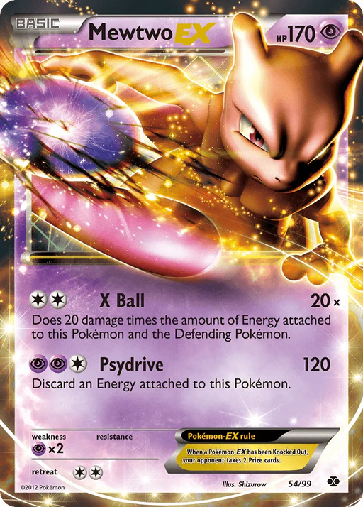 Mewtwo EX (54/99) [Black & White: Next Destinies] - for just $11! 