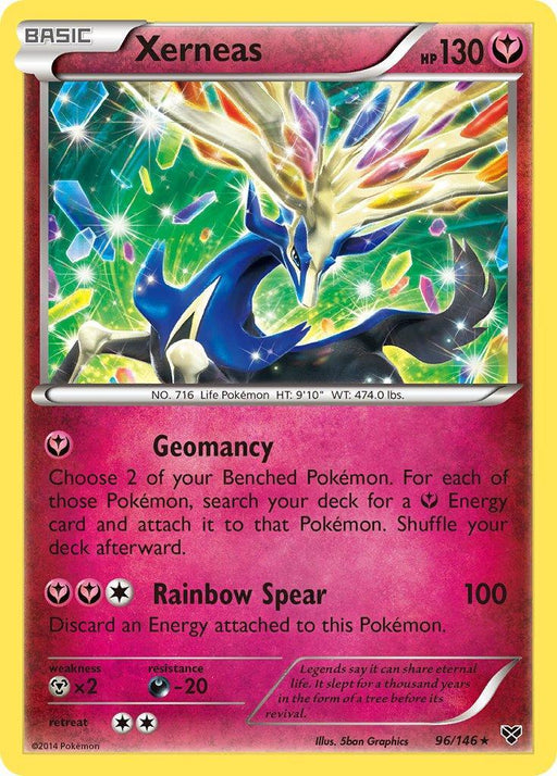 Xerneas (96/146) (Theme Deck Exclusive) [XY: Base Set] - for just $1.40! 