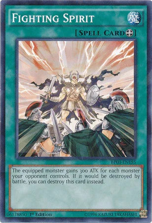 Fighting Spirit [BP03-EN155] Shatterfoil Rare - for just $0.10! 