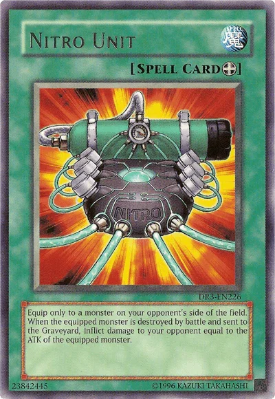 Nitro Unit [DR3-EN226] Rare - for just $0.40! 