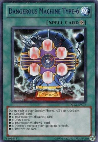 Dangerous Machine Type-6 (Purple) [DL12-EN016] Rare - for just $0.55! 