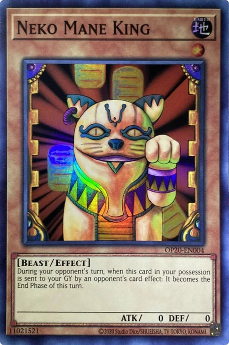 Neko Mane King [OP20-EN004] Super Rare - for just $0.15! 