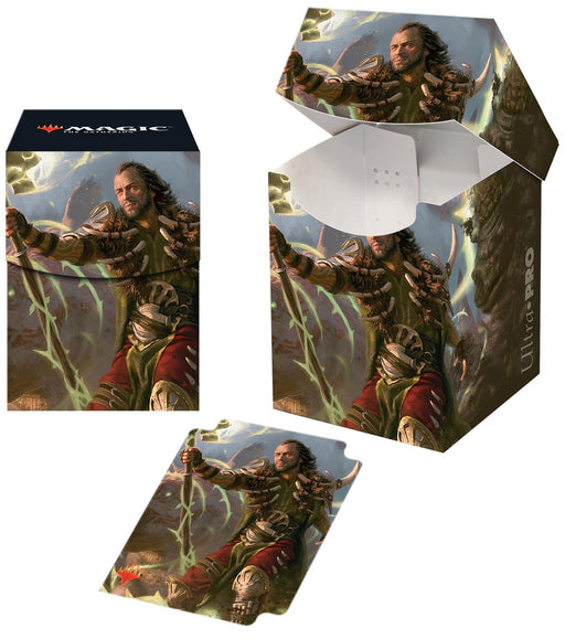 Ultra PRO: Deck Box - PRO 100+ (Commander 2019 - Ghired, Conclave Exile) - for just $0! 