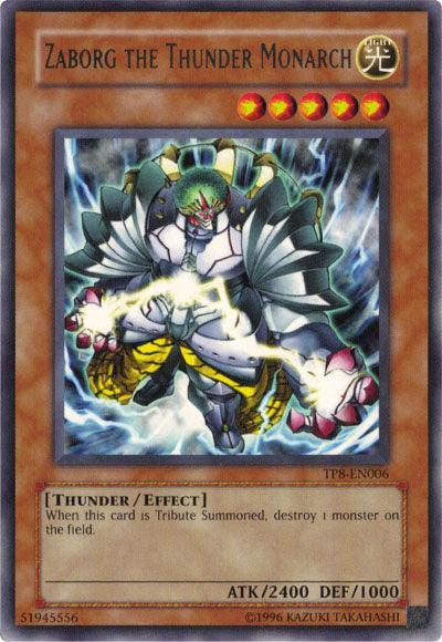 Zaborg the Thunder Monarch [TP8-EN006] Rare - for just $3! 