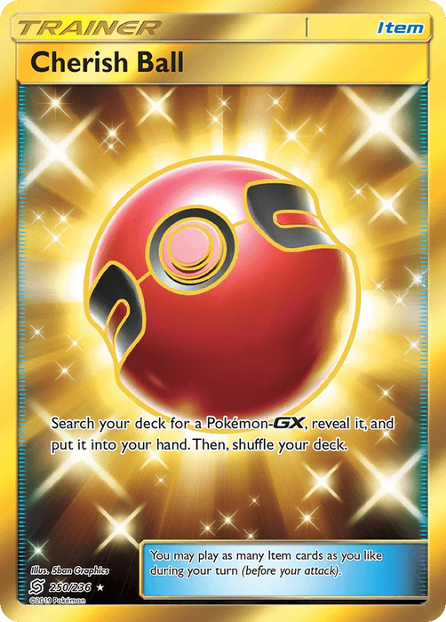 Cherish Ball (250/236) [Sun & Moon: Unified Minds] - for just $5.65! 