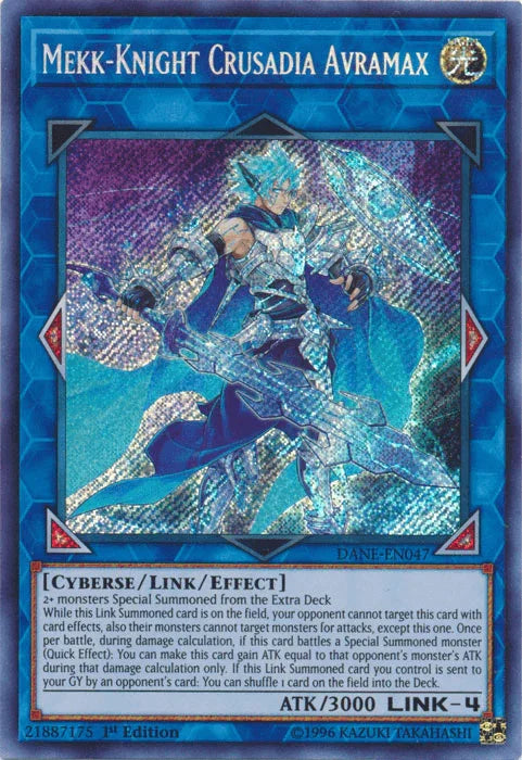 Mekk-Knight Crusadia Avramax [DANE-EN047] Secret Rare - for just $0.50! 
