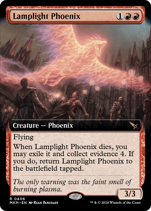 Lamplight Phoenix (MKM-406) - Murders at Karlov Manor: (Extended Art) - for just $0.03! 