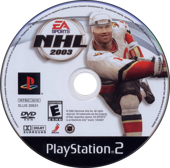 NHL 2003 – PlayStation 2 (PS2) - for just $2.99! 