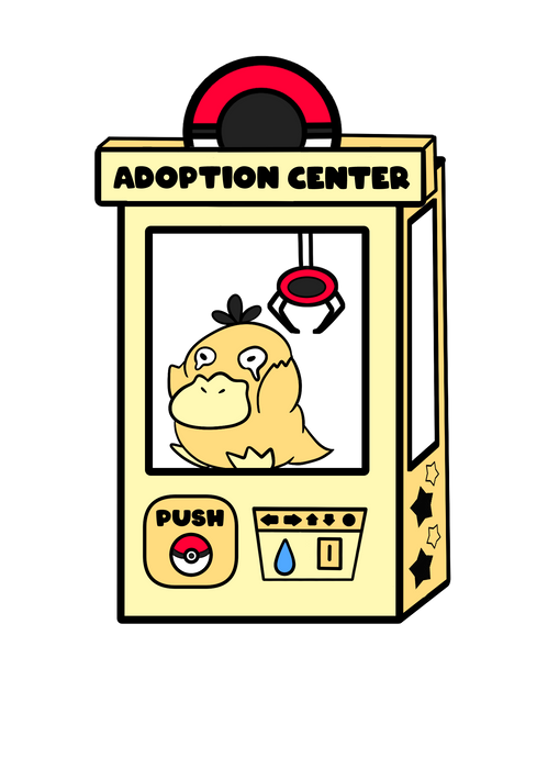 Pokemon: Psyduck Adoption Center Enamel Pin - for just $12! 