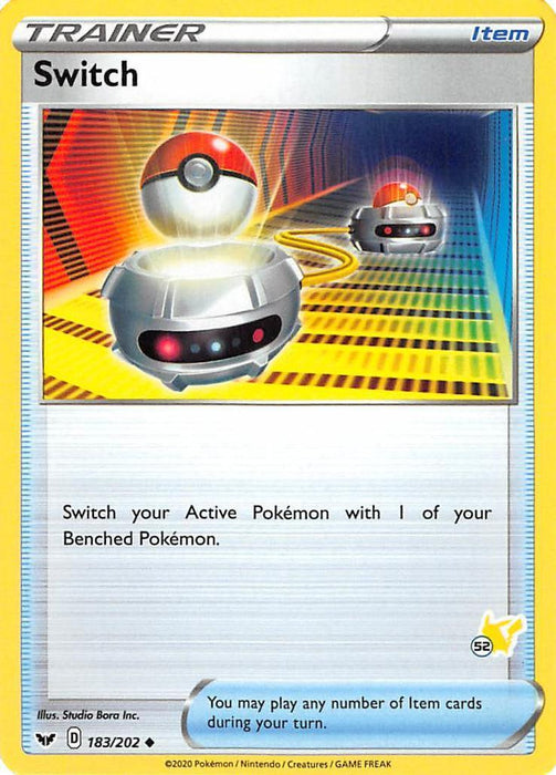 Switch (183/202) (Pikachu Stamp #52) [Battle Academy 2022] - for just $0.10! 