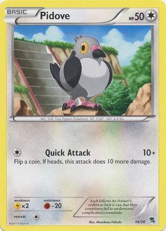 Pidove (14/30) [Black & White: Trainer Kit - Zoroark] - for just $0.10! 