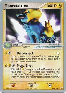 Manectric ex (101/107) (Mewtrick - Jason Klaczynski) [World Championships 2006] - for just $3.60! 