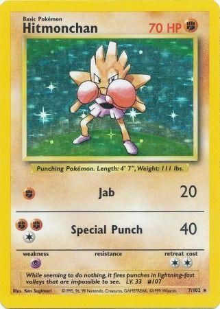 Hitmonchan (7/102) [Base Set Unlimited] - for just $8.80! 