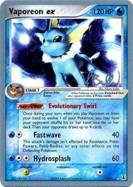 Vaporeon ex (110/113) (Eeveelutions - Jimmy Ballard) [World Championships 2006] - for just $11.80! 