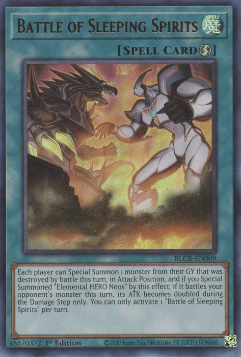 Battle of Sleeping Spirits [BLCR-EN009] Ultra Rare - for just $0.10! 