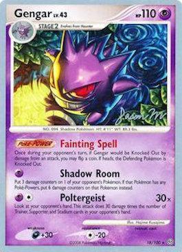 Gengar LV.43 (18/100) (Queengar - Jason Martinez) [World Championships 2009] - for just $12.80! 