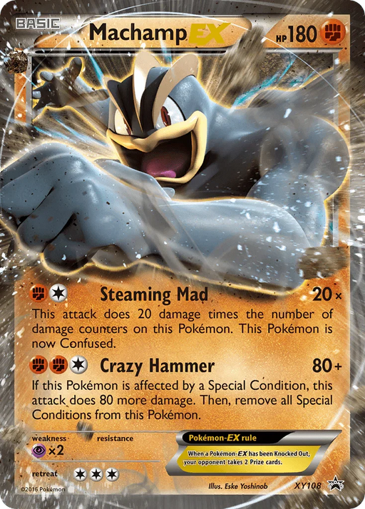 Machamp EX (XY108) [XY: Black Star Promos] - for just $1.55! 