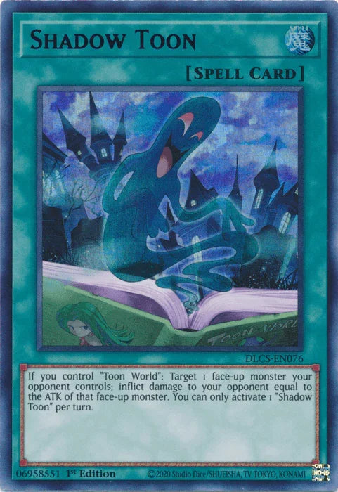 Shadow Toon (Blue) [DLCS-EN076] Ultra Rare - for just $0.40! 