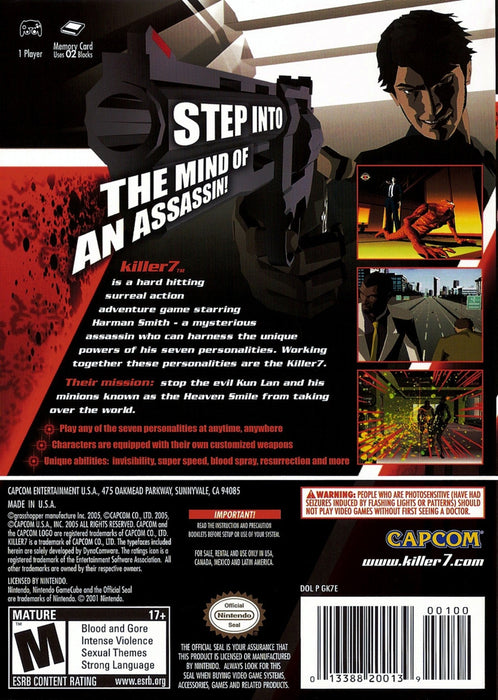 Killer 7 – GameCube (GC) - for just $0! 