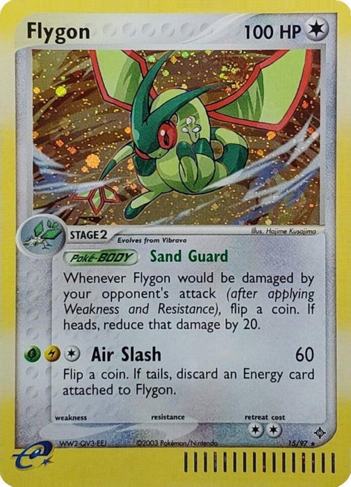 Flygon (15/97) (Theme Deck Exclusive) [EX: Dragon] - for just $6.25! 