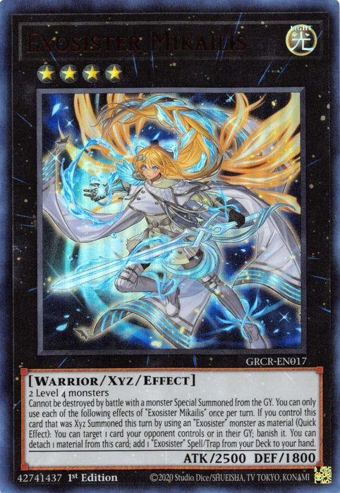 Exosister Mikailis [GRCR-EN017] Ultra Rare - for just $1.35! 