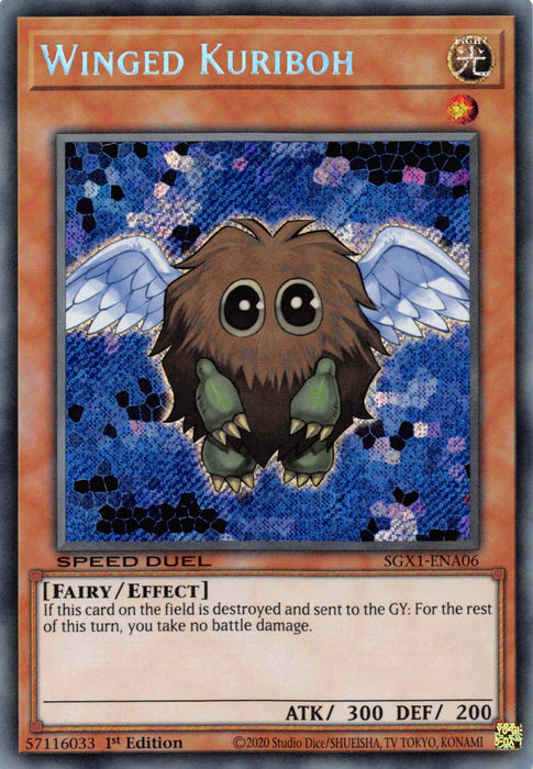 Winged Kuriboh [SGX1-ENA06] Secret Rare - for just $0.35! 