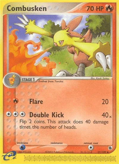Combusken (27/109) [EX: Ruby & Sapphire] - for just $0.45! 