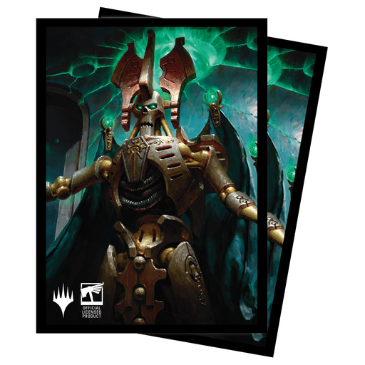 Ultra PRO: Standard 100ct Sleeves - Warhammer 40k Commander Deck (Szarekh, the Silent King) - Just $0! Shop now at Retro Gaming of Denver