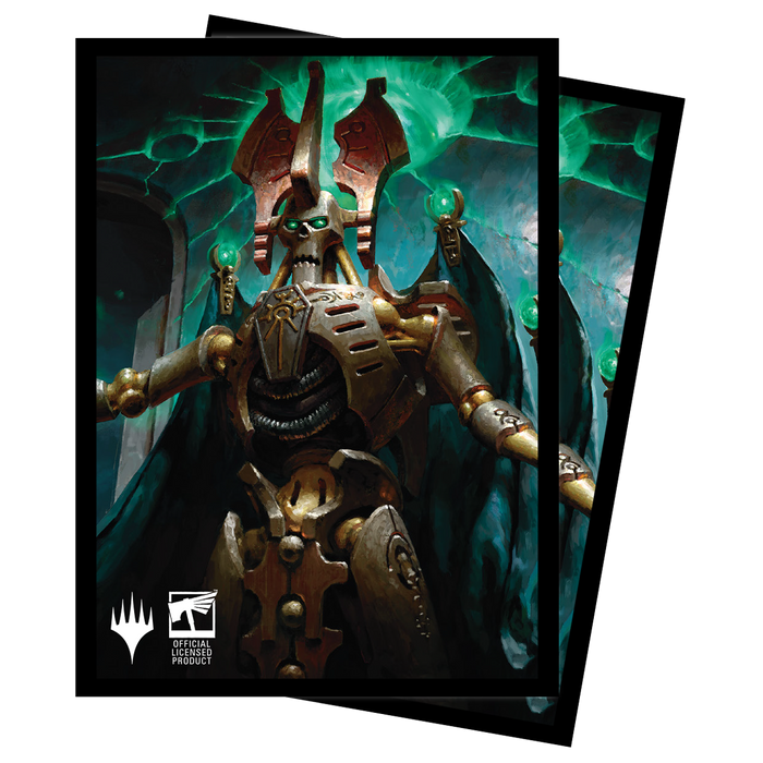 Ultra PRO: Standard 100ct Sleeves - Warhammer 40k Commander Deck (Szarekh, the Silent King) - Just $0! Shop now at Retro Gaming of Denver