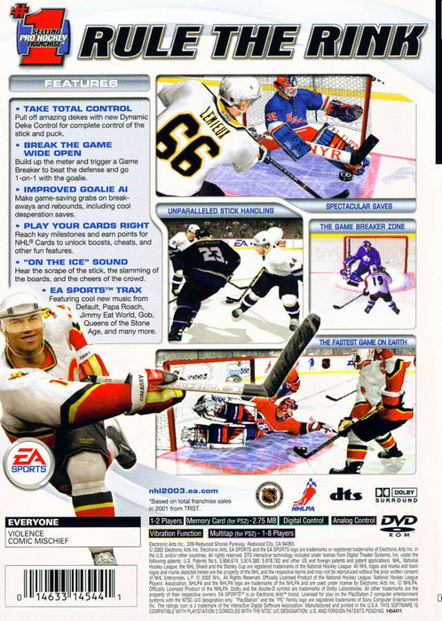 NHL 2003 – PlayStation 2 (PS2) - for just $2.99! 